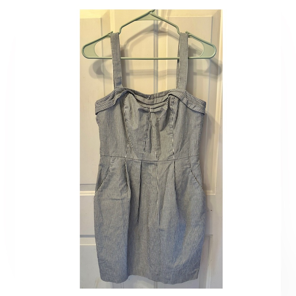 ASOS Striped Denim Dress